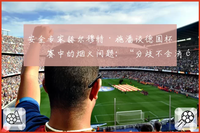 安全专家赫尔穆特·施潘谈德国杯决赛中的烟火问题：“分歧不会消除”